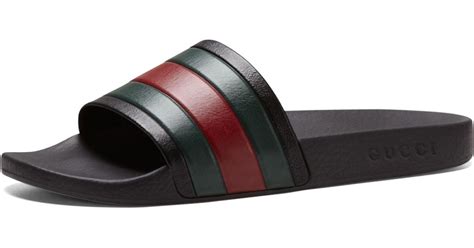 gucci 72 sport slide black|Gucci 72 rubber slide black.